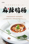 麻辣鹅肠海报
