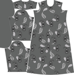 数码印花 女装定位印花