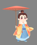 手绘人物形象IP插画 卡通人物