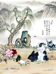 国画风景