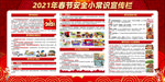 春节安全宣传栏