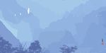 意境水墨山水画