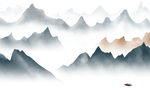 高档古风意境山水 TIF分层