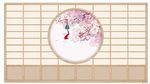 日式背景墙