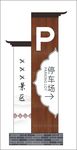 景区指示牌