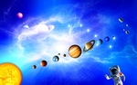 蓝色星空