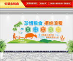 节约粮食文化墙