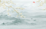 新品高档山水画 文件分层