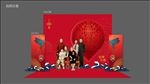 200113新年全家福合影墙