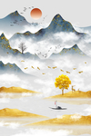 山水装饰画