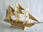 木质帆船