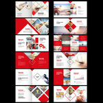 企业画册 红色画册