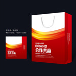 红色手提袋