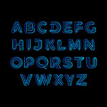 英文字母字体设计