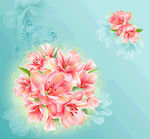 花  圆形花  团花