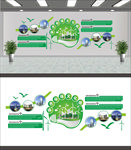 绿色环保文化墙