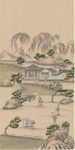 工笔山水人家