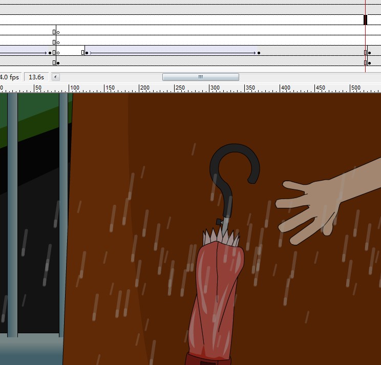 一个关于伞的动画20秒