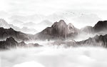 中式山水画