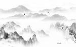 人气高清背景山水 文件分层