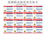 职业病危害告知卡图