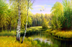 风景油画