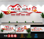 党建引领红色物业社区文化墙