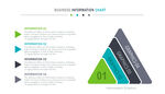 商务PPT四个分项流程信息图表