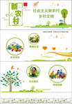 社会主义新农村墙绘党建文化