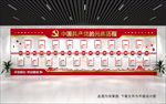 党建文化墙党史辉煌光辉历程