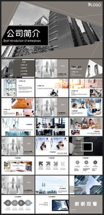 商务会议汇报项目介绍PPT