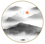 新中式山水画