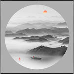 山水画