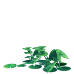 夏季植物荷叶浮萍元素