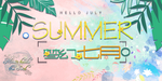 梦幻夏天七月唯美海报