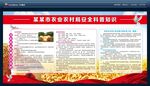 非洲猪瘟防控 健康知识宣传栏图