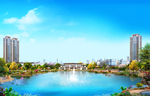 园林 湖景
