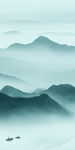 新品山水玄关框画 tif分层