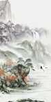 最新 山水新无框画 tif分层