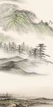 国画新高档玄关画 TIF分层