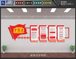 学党史文化墙