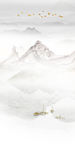 新中式玄关意境山水 TIF分层