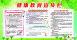 健康教育展板