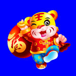 虎年门画