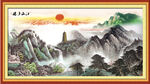 国画背景墙