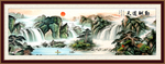 国画山水画