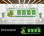 绿色环保企业文化墙