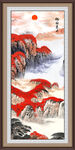 巨幅山水画