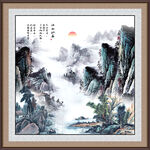 山水风景画