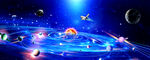 星空星系太阳系